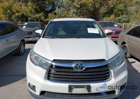 2015 Toyota Highlander Le Plus V6 from USA, damaged, VIN 5TDZKRFH4FS058248
